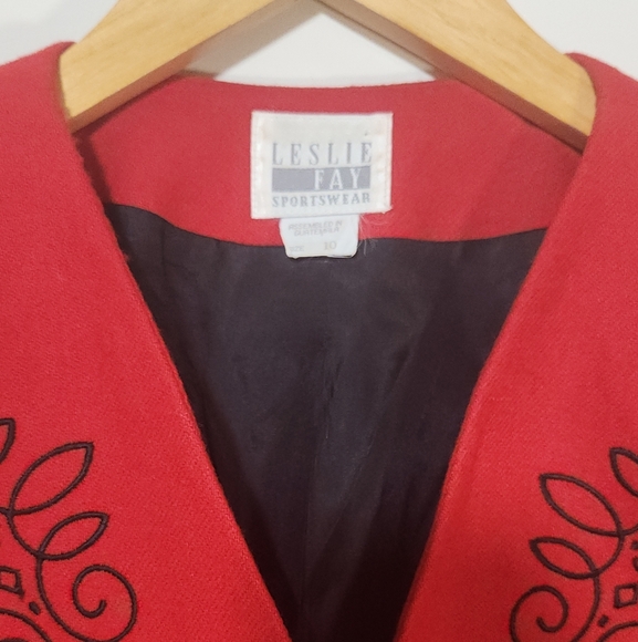 Vintage Leslie Fay Wool Jacket - Picture 8 of 12